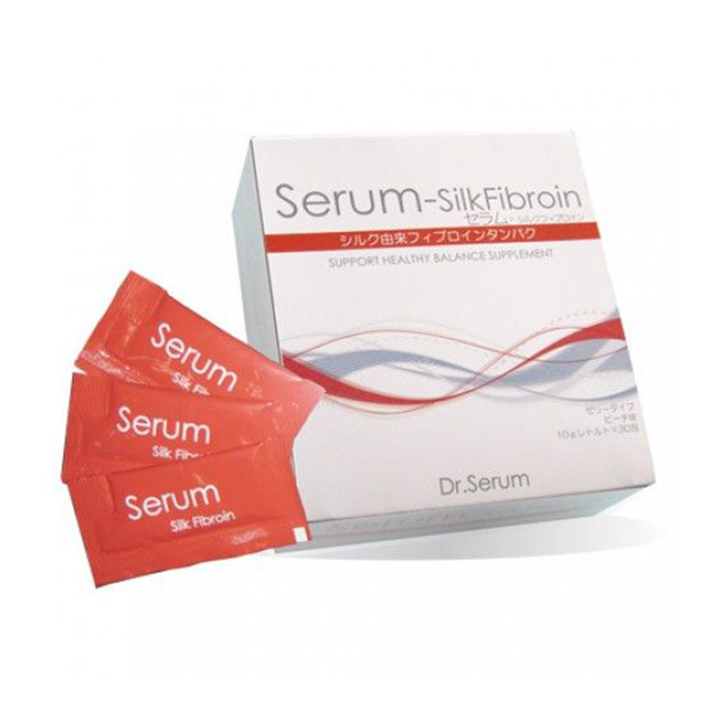 Желеобразная диетическая добавка с фиброинами шелка Dr. Serum Silk Fibroin